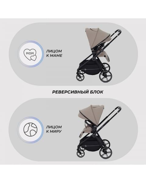 Детская прогулочная коляска Rant Moss Beige