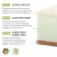Детский матрас Plitex Aloe Vera Semi Oval 119х60х11 см АВ-20-2