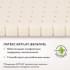 Детский матрас Plitex Aloe Vera Semi Oval 119х60х11 см АВ-20-2