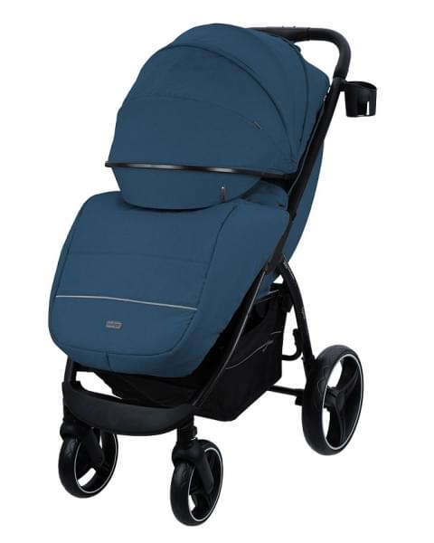 Детская прогулочная коляска Indigo Epica XL синий