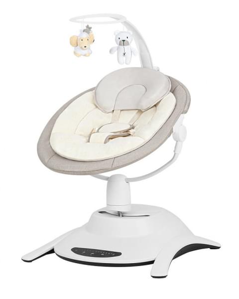 Электронная колыбель Carrello Adora CRL-10305 Desert Beige плюш