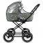 Детская коляска Roan Bass Next Classic 2.0 d12 3 в 1 с автокреслом Tutis Elo Lux EduSky Black BNC/82/2 Sage Green/Black/руч.Black