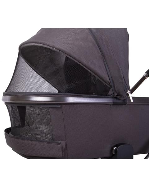 Детская коляска Peppy Monaco GP 3 в 1 с автокреслом Verona Antrazit рама графит