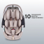 Автокресло Rant Aster Zero с базой isofix Beige