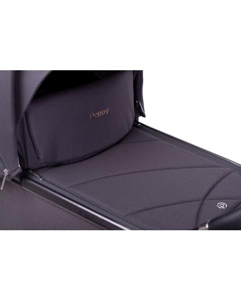 Детская коляска Peppy Monaco GP 3 в 1 с автокреслом Verona Antrazit рама графит