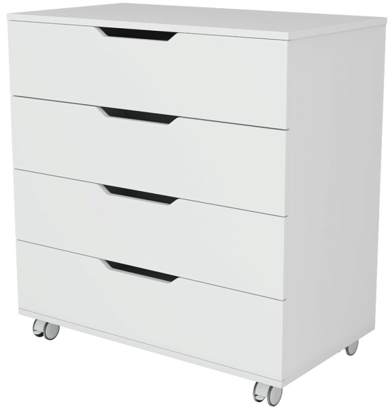 Детский пеленальный комод Incanto ЮГ 800/4 ЛДСП белый