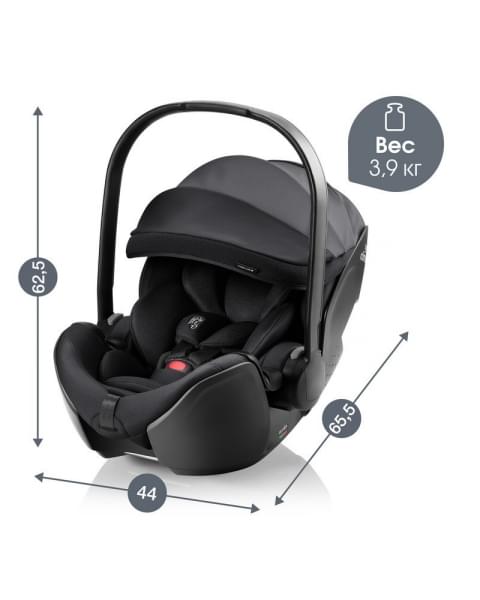 Коляска 3 в 1 Britax Roemer Smile 5Z Style и автокресло Baby-Safe PRO Style Carbon Black Carbon Black