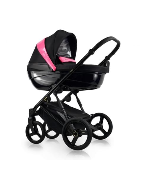 Коляска 2 в 1 Bexa Glamour, GL 03 (Черный матовый)