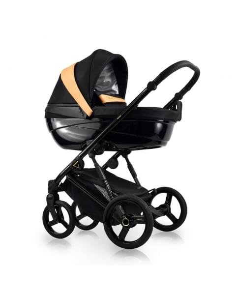 Коляска 2 в 1 Bexa Glamour, GL 03 (Черный матовый)