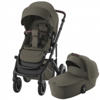 Коляска 2 в 1 Britax Roemer Smile 5Z Lux Collection, Urban Olive (Темно-зеленый)