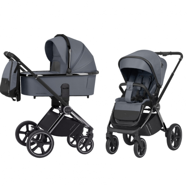 Коляска 2 в 1 Carrello Ultimo CRL-6520, Cool Grey (Серый)
