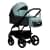 Коляска 2 в 1 Indigo Impulse Eco, Ie 07 (Серый + Шалфей)