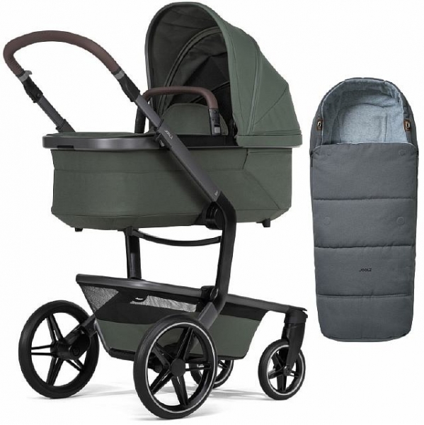 Коляска 2 в 1 Joolz Day 5 с конвертом Forest Green (Зеленый)