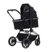 Коляска 2 в 1 Labala Raiz Basic Line 2023, Black (Черный)