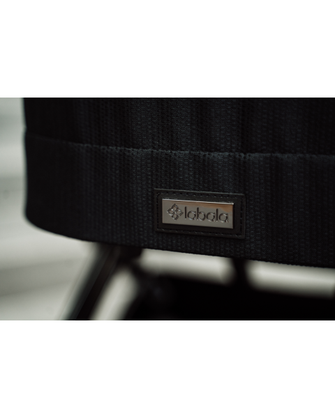 Коляска 2 в 1 Labala Raiz Basic Line 2023, Black (Черный)