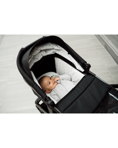 Коляска 2 в 1 Labala Raiz Basic Line 2023, Black (Черный)
