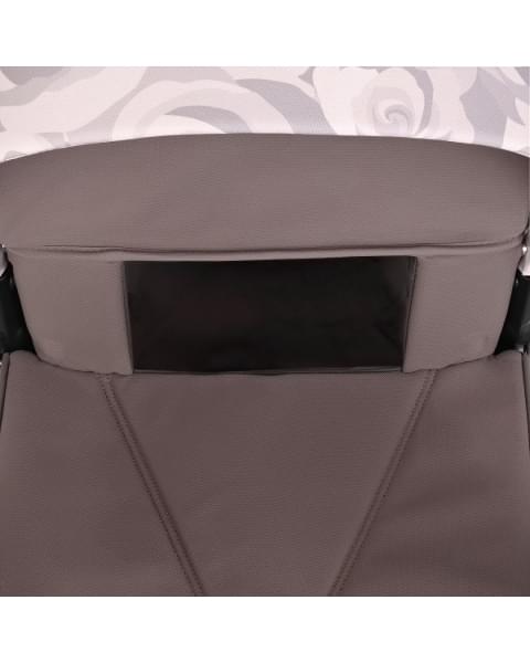 Коляска 2 в 1 Roan Sol Flowers, Powder / шасси Rose Gold (RSF/5001)