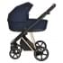Коляска 2 в 1 Roan Sol Luxury, Mystic Blue шасси Rose Gold (Синий)