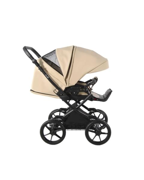 Коляска 2 в 1 Sevillababy Latino Leather, LAT-02 Латте (эко-кожа)