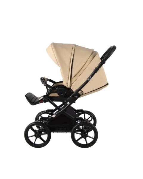 Коляска 2 в 1 Sevillababy Latino Leather, LAT-02 Латте (эко-кожа)