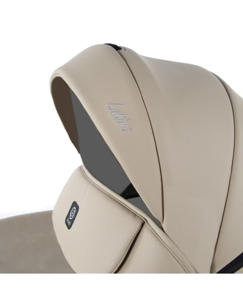 Коляска 2 в 1 Sevillababy Latino Leather, LAT-02 Латте (эко-кожа)