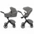 Коляска 2 в 1 Stokke Xplory X, Black / Modern Grey (Серый)