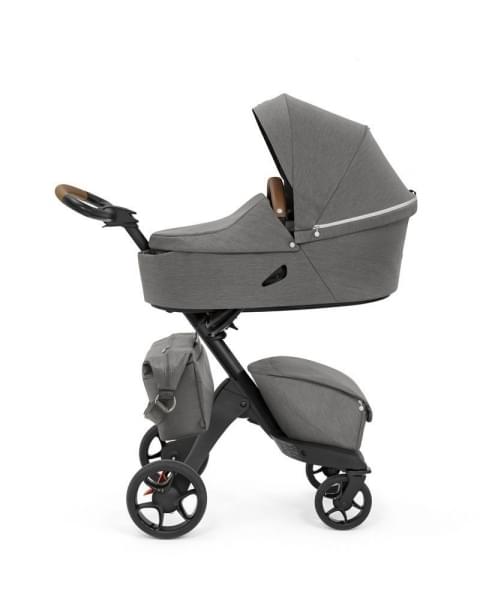 Коляска 2 в 1 Stokke Xplory X, Black / Modern Grey (Серый)