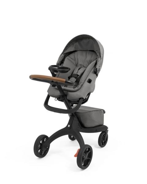 Коляска 2 в 1 Stokke Xplory X, Black / Modern Grey (Серый)