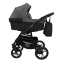 Коляска 2 в 1 Sweet Baby Vita, Grey / Black (Серый - Черный)