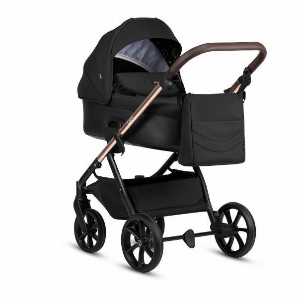 Коляска 2 в 1 Tutis Leo 3+, Black (201)