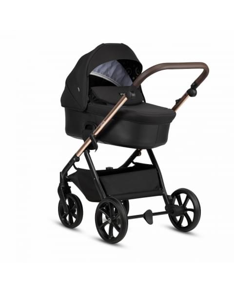 Коляска 2 в 1 Tutis Leo 3+, Black (201)