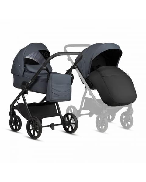 Коляска 2 в 1 Tutis Leo 3+, India Ink (211)
