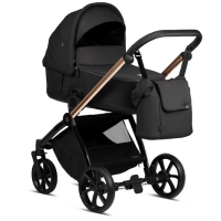 Коляска 2 в 1 Tutis Mio Plus Termo Black Edition, Rose Gold (292) 