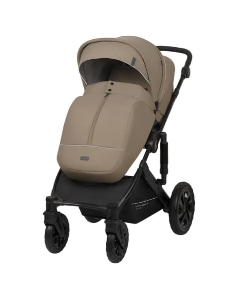 Детская коляска Indigo Coin 2 в 1 темно-бежевый