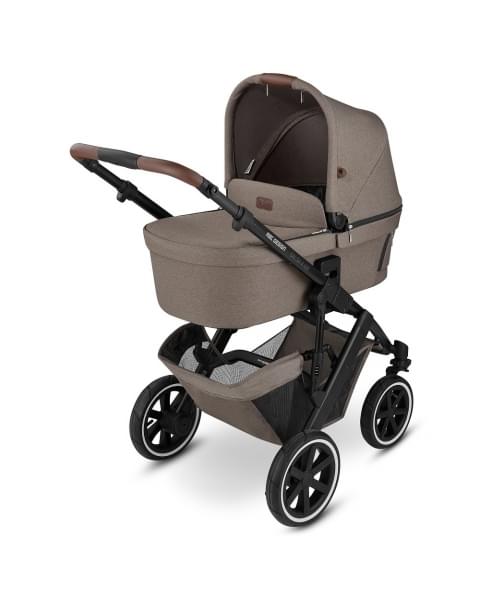 Коляска 3 в 1 ABC-Design Salsa 4 Air 2023, Nature / Автокресло Champagne (Бежевый / Черный)
