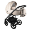 Коляска 3 в 1 Bexa Air Eco, 01 (Бежевая кожа)