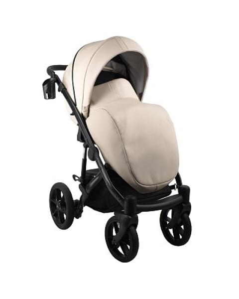 Коляска 3 в 1 Bexa Air Eco, 01 (Бежевая кожа)