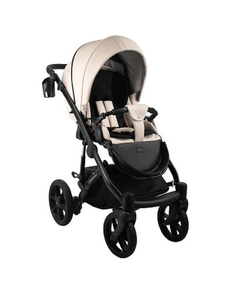 Коляска 3 в 1 Bexa Air Eco, 01 (Бежевая кожа)