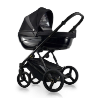 Коляска 3 в 1 Bexa Glamour, GL 03 (Черный матовый)