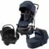 Коляска 3 в 1 Britax Roemer Smile 5Z, Night Blue (Синий) + Автокресло Baby-Safe Core, Midnight Grey (темно-серый)