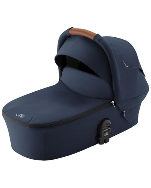 Коляска 3 в 1 Britax Roemer Smile 5Z, Night Blue (Синий) + Автокресло Britax Roemer Baby-Safe Pro Classic (0-13 кг), Deep Black (Черный)