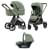 Коляска 3 в 1 Carrello Omega CRL-6535, Perfect Green (Зеленый)