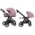 Коляска 3 в 1 Carrello Omega + CRL-6545, Galaxy Pink (Розовый)