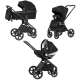Коляска 3 в 1 Carrello Ultimo CRL-6519 / 2024 с регулировкой высоты, Sable Black (Черный)