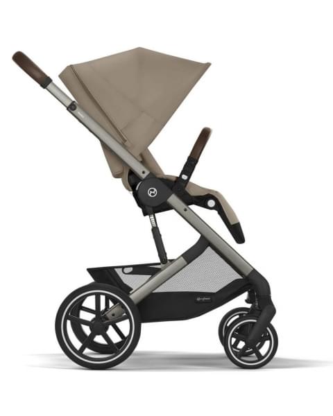 Коляска 3 в 1 Cybex Balios S Lux 2025 цвет Almond Beige + Автокресло Aton B2