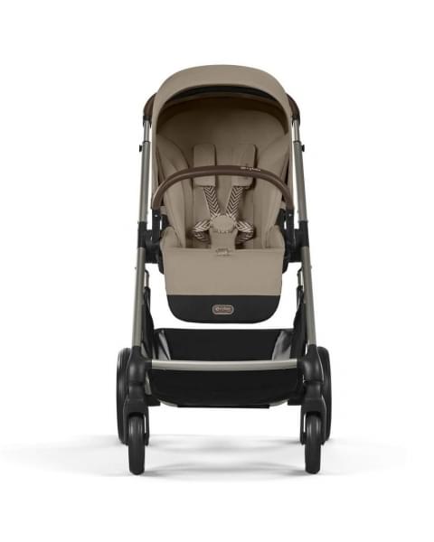 Коляска 3 в 1 Cybex Balios S Lux 2025 цвет Almond Beige + Автокресло Aton B2