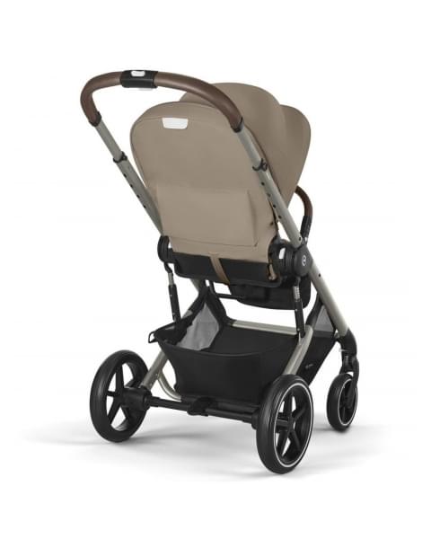 Коляска 3 в 1 Cybex Balios S Lux 2025 цвет Almond Beige + Автокресло Aton B2