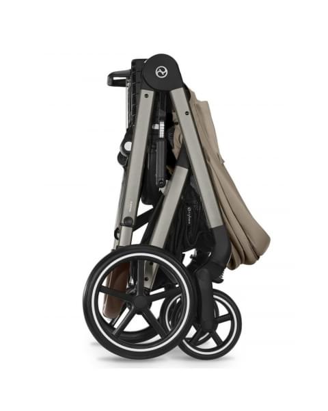 Коляска 3 в 1 Cybex Balios S Lux 2025 цвет Almond Beige + Автокресло Aton B2