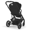 Коляска 3 в 1 Cybex Balios S Lux BLK 2025, Moon Black с дождевиком + Автокресло Cloud T цвет Sepia Black