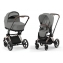 Коляска 3 в 1 Cybex Priam IV Rosegold и автокресло Aton B2 i-Size Mirage Grey/Bay Blue